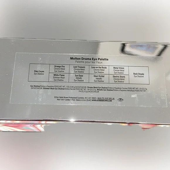 Bobbi Brown Molten Drama Eye Shadow Palette $156 Value NIB NEW IN BOX - Picture 5 of 8